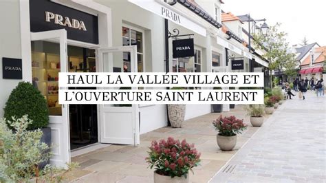 ouverture yves saint laurent vallée village|The Village Outlet.